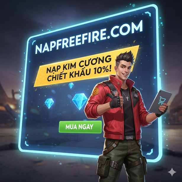 💎🔥 SĂN KIM CƯƠNG FREE FIRE GIÁ RẺ NHẤT? CHIẾT KHẤU KHỦNG 10% CHỈ CÓ TẠI NAPFREEFIRE.COM!