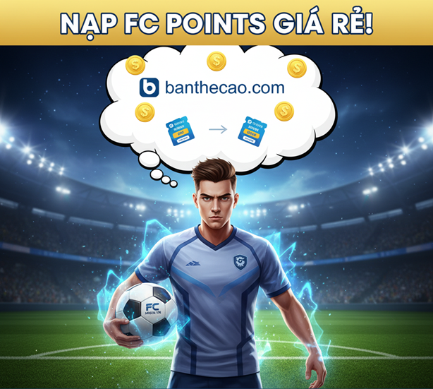 ⚽️🔥 BÃO NẠP FC MOBILE VN: BÍ QUYẾT TĂNG TỐC FC POINTS BẰNG THẺ GARENA CHIẾT KHẤU KHỦNG! 💎